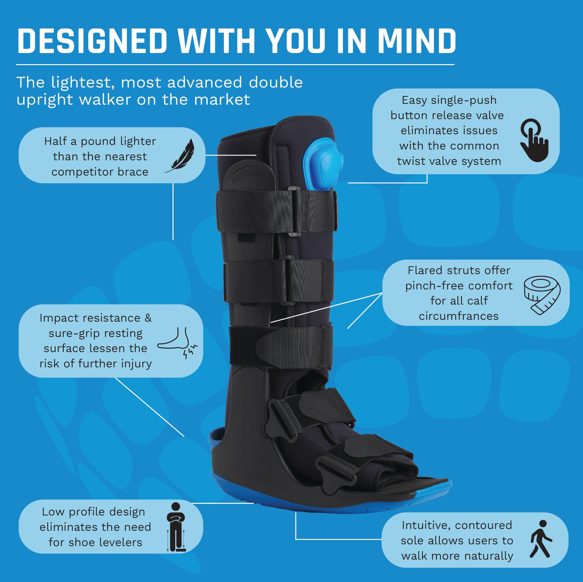 Pneumatic Walking Boot A425846