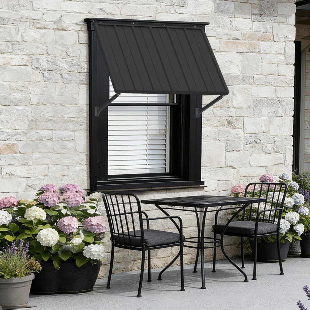 Adjustable Door Window Awning 42"W×32" R3968