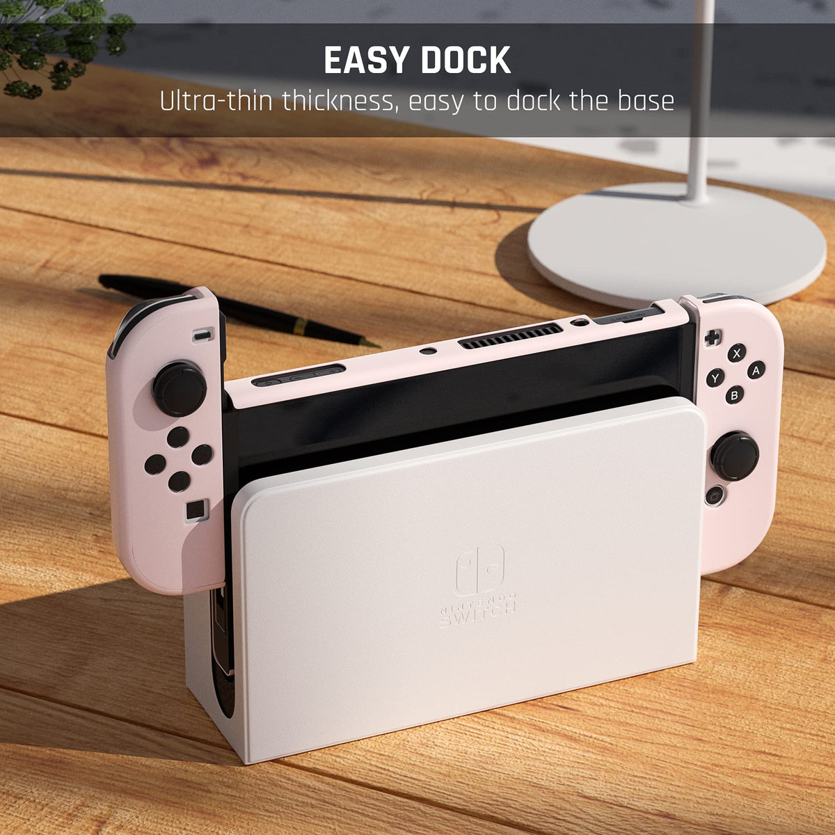 Pink Protective Hard Cover for Nintendo Switch OLED P647509