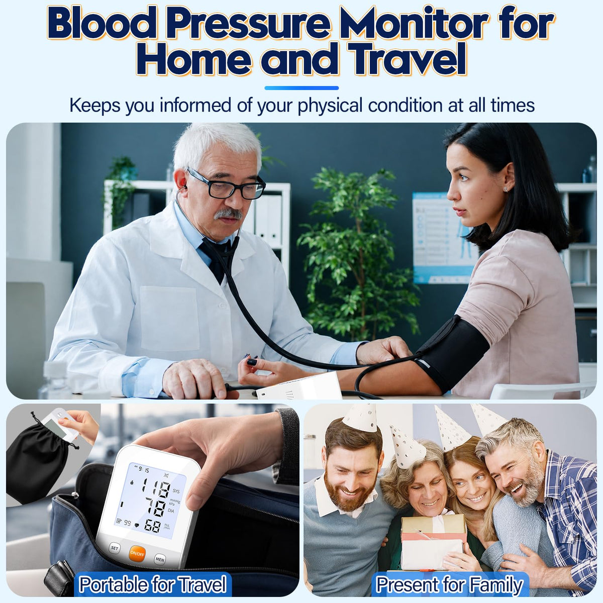 Upper Arm Blood Pressure Monitor U55915