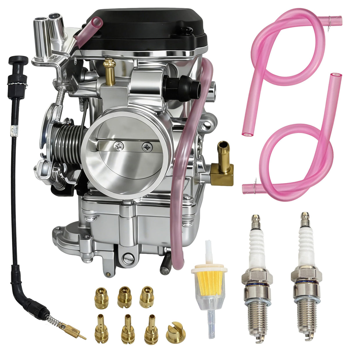 CV40 Carburetor with Choke Cable Replacement X34788
