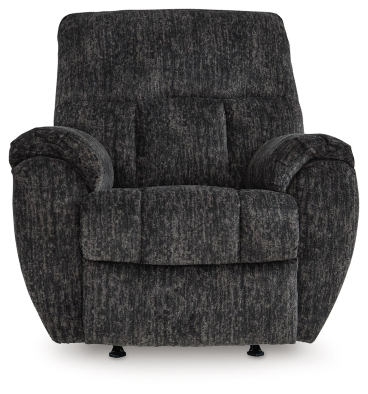 Gray Chenille Rocker Recliner Chair V7311