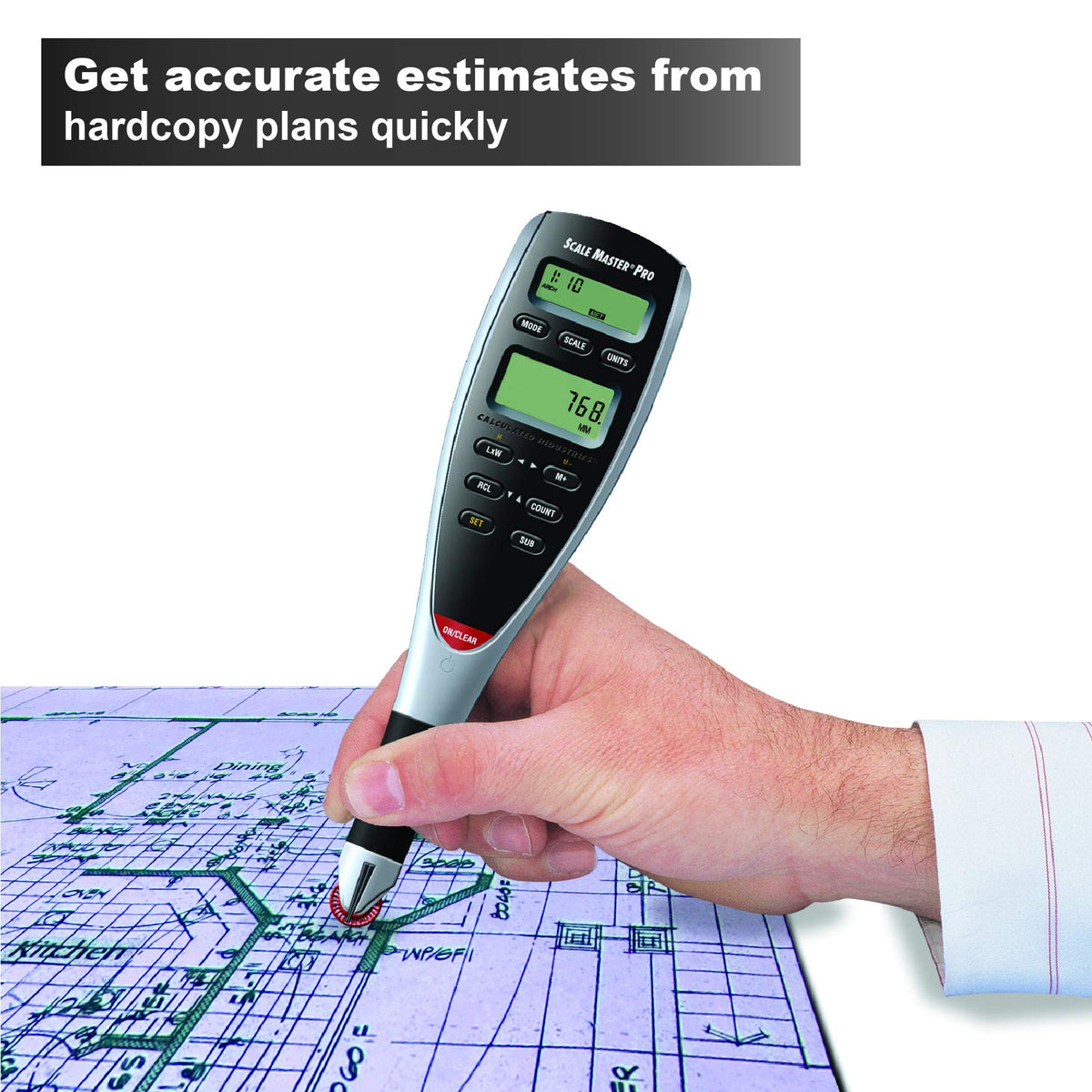Construction Calculator and Digital Plan Measure J946824
