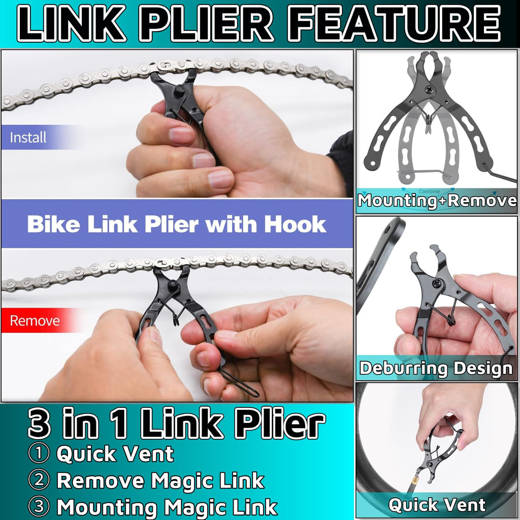 Bike Chain Tool 3 Pcs V698