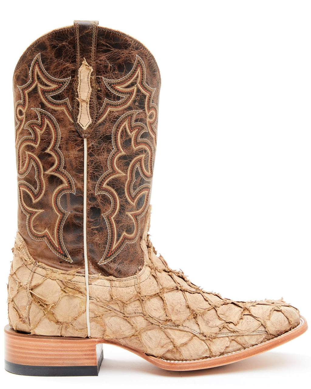 Western Boot Broad Square Toe N389