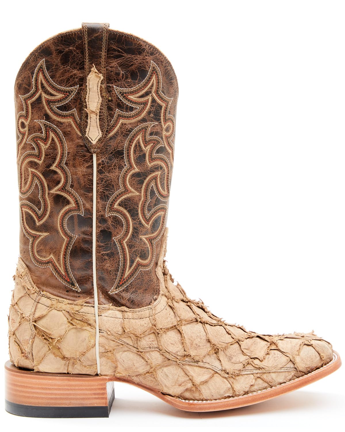 Western Boot Broad Square Toe N389