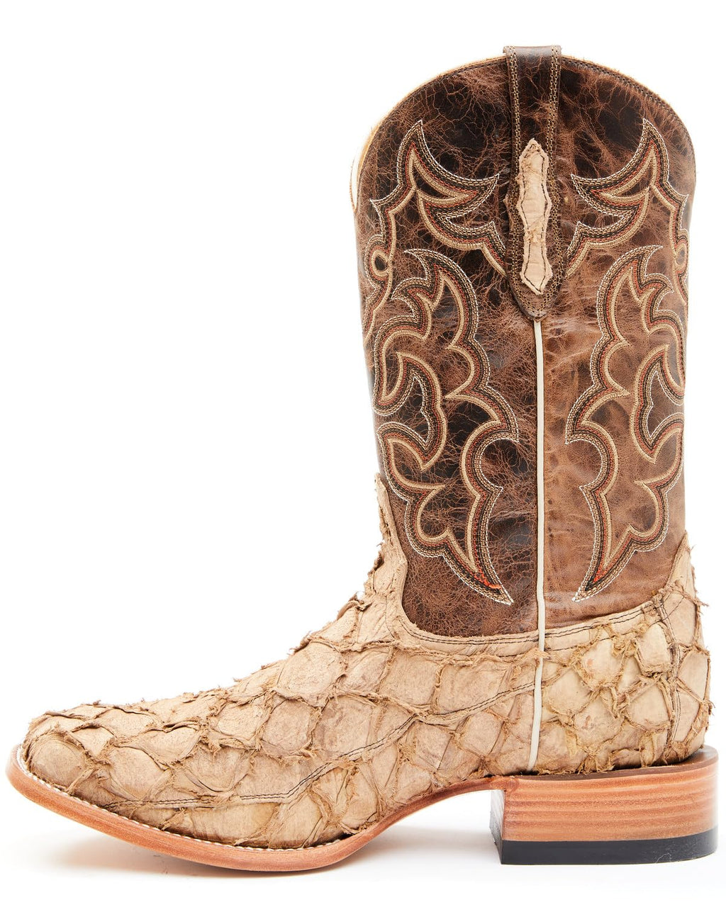 Western Boot Broad Square Toe N389