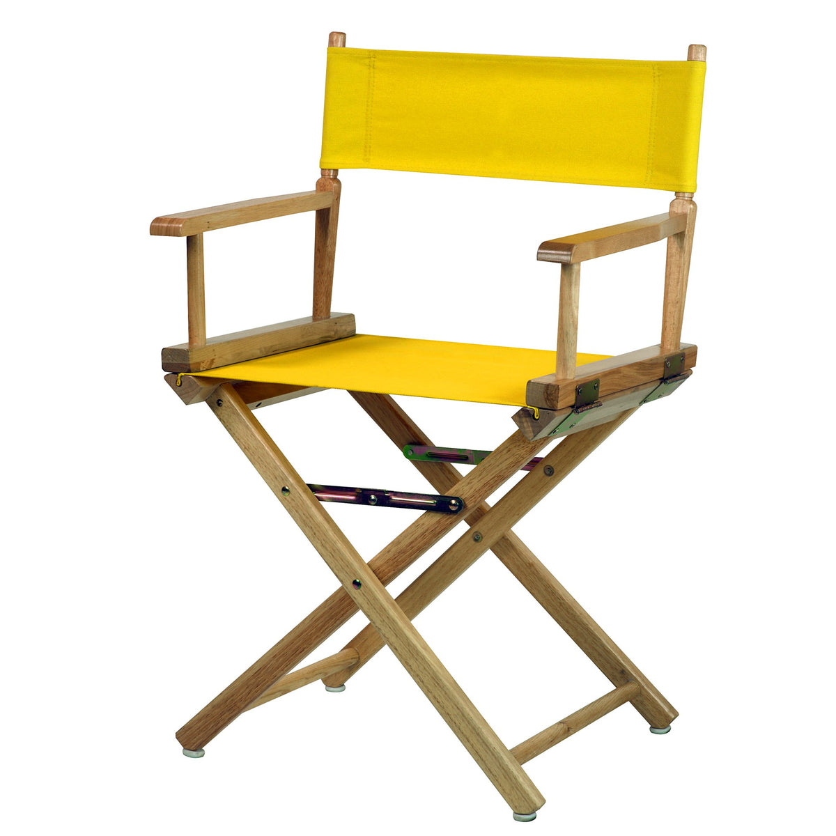 Director's Chair Natural Frame Gold Canvas Z1191