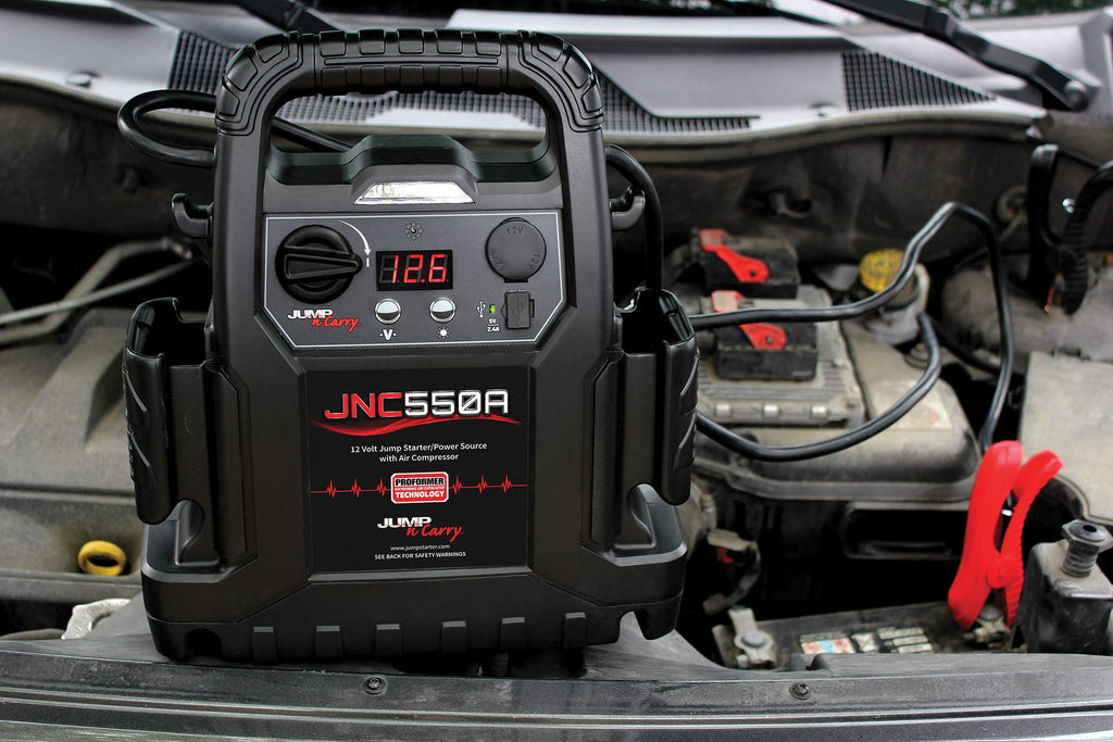 1100 Peak Amp Jump Starter with Air Compressor Z80922
