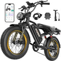 1500W 20" Fat Tire Electric Bike with 48V 20Ah Battery K34202