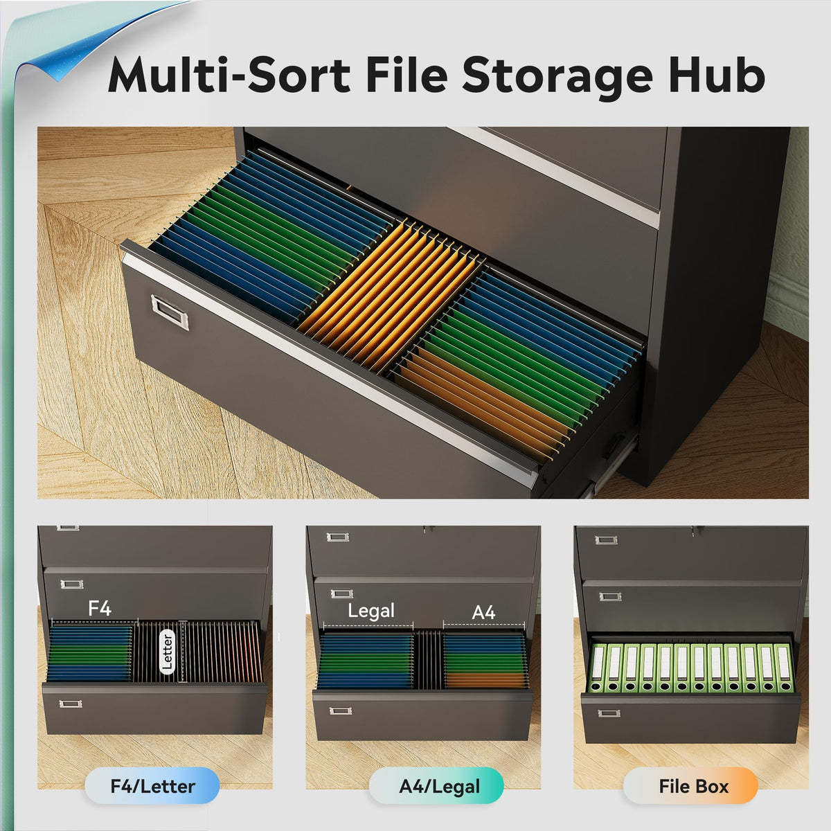 3 Drawer Lateral File Cabinet P979237