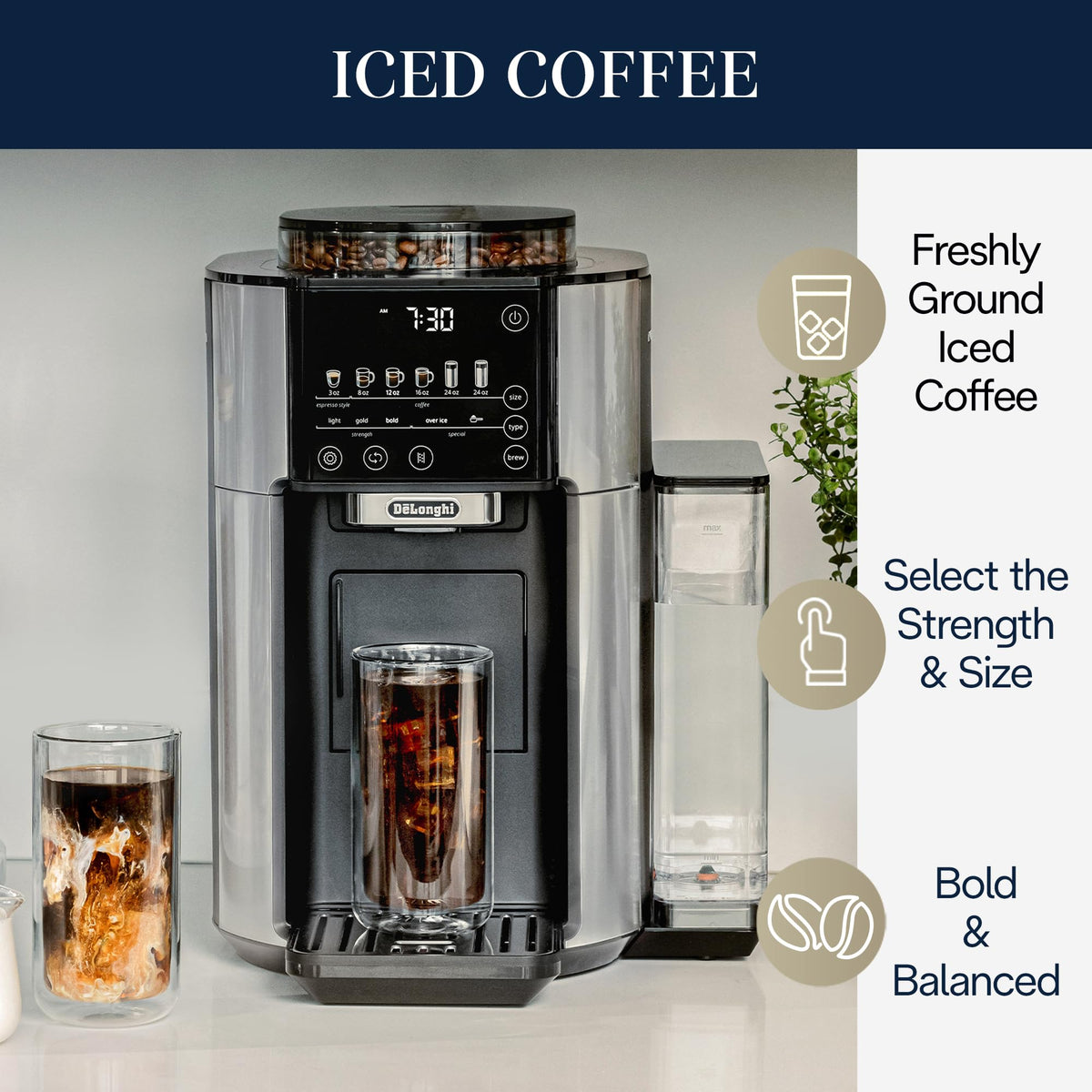 Drip Coffee Maker with Built-In Grinder W812