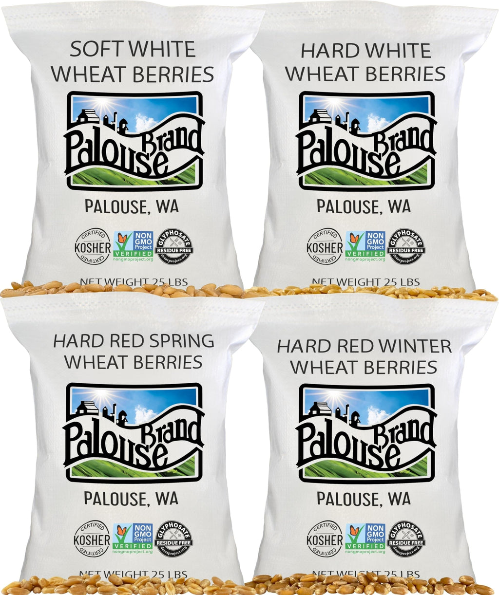 Hard Red Spring and Winter Soft and Hard White Wheat Berries 100 LBS X388985