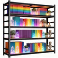 5 Tier Adjustable Wooden Bookshelf S494