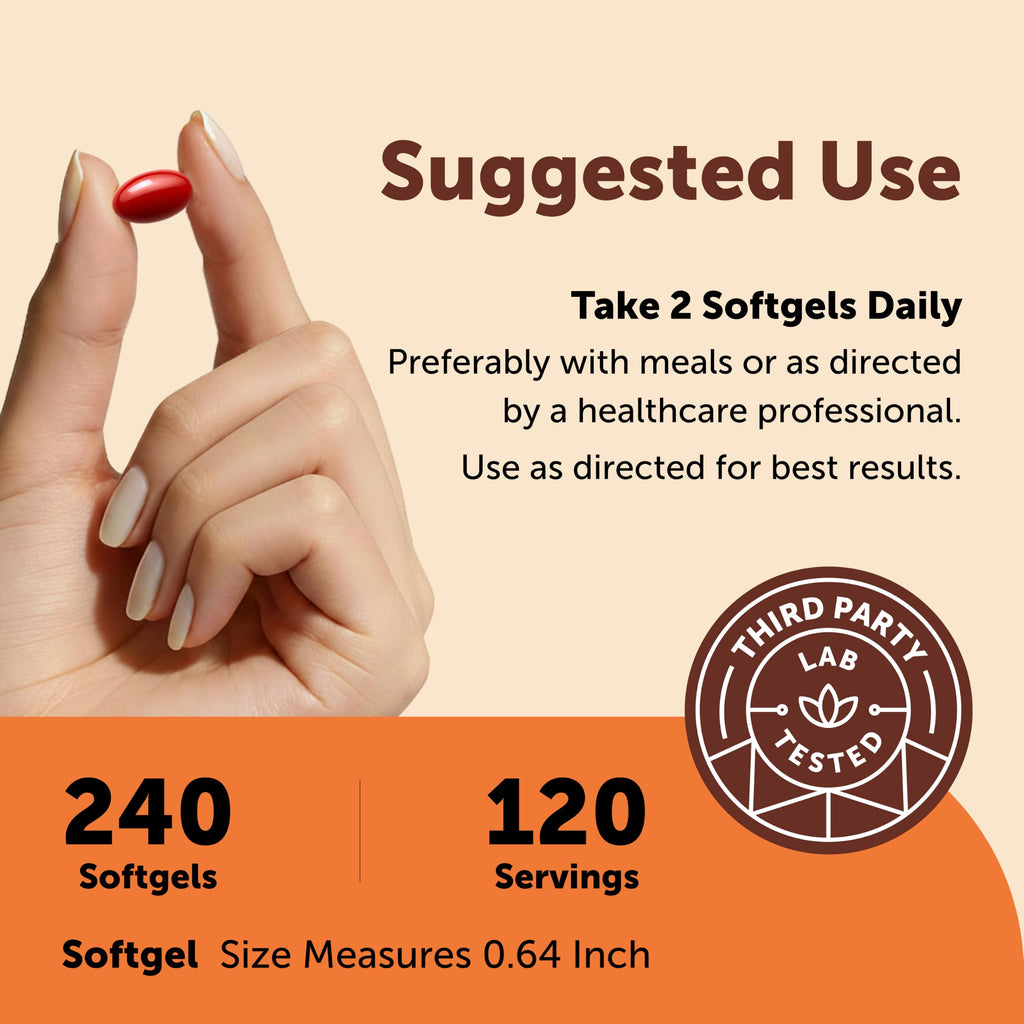 Lutein Zeaxanthin 40mg Omega-3 DHA EPA T4893
