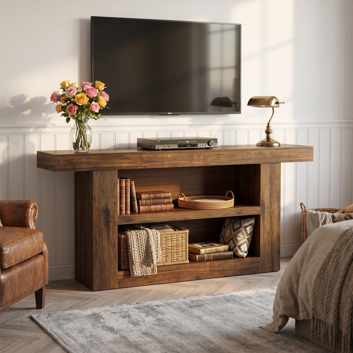 63" 3-Tier TV Stand V1685