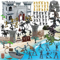 Medieval Castle Building Set with Knights and Dragon E335527