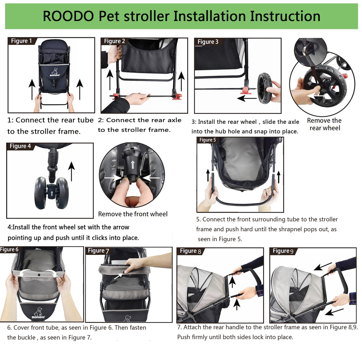 3 Wheel Foldable Pet Stroller S47704