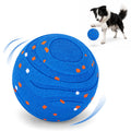 Interactive Dog Toy Ball Automatic Moving Bouncing Rotating E-TPU Waterproof Blue S37338