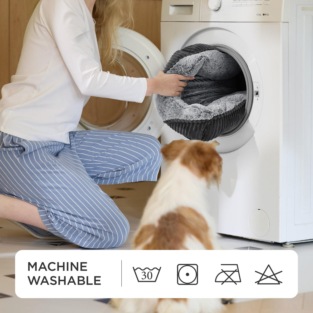 Washable Dog Bed Small Medium Size 25x21x7in W31477