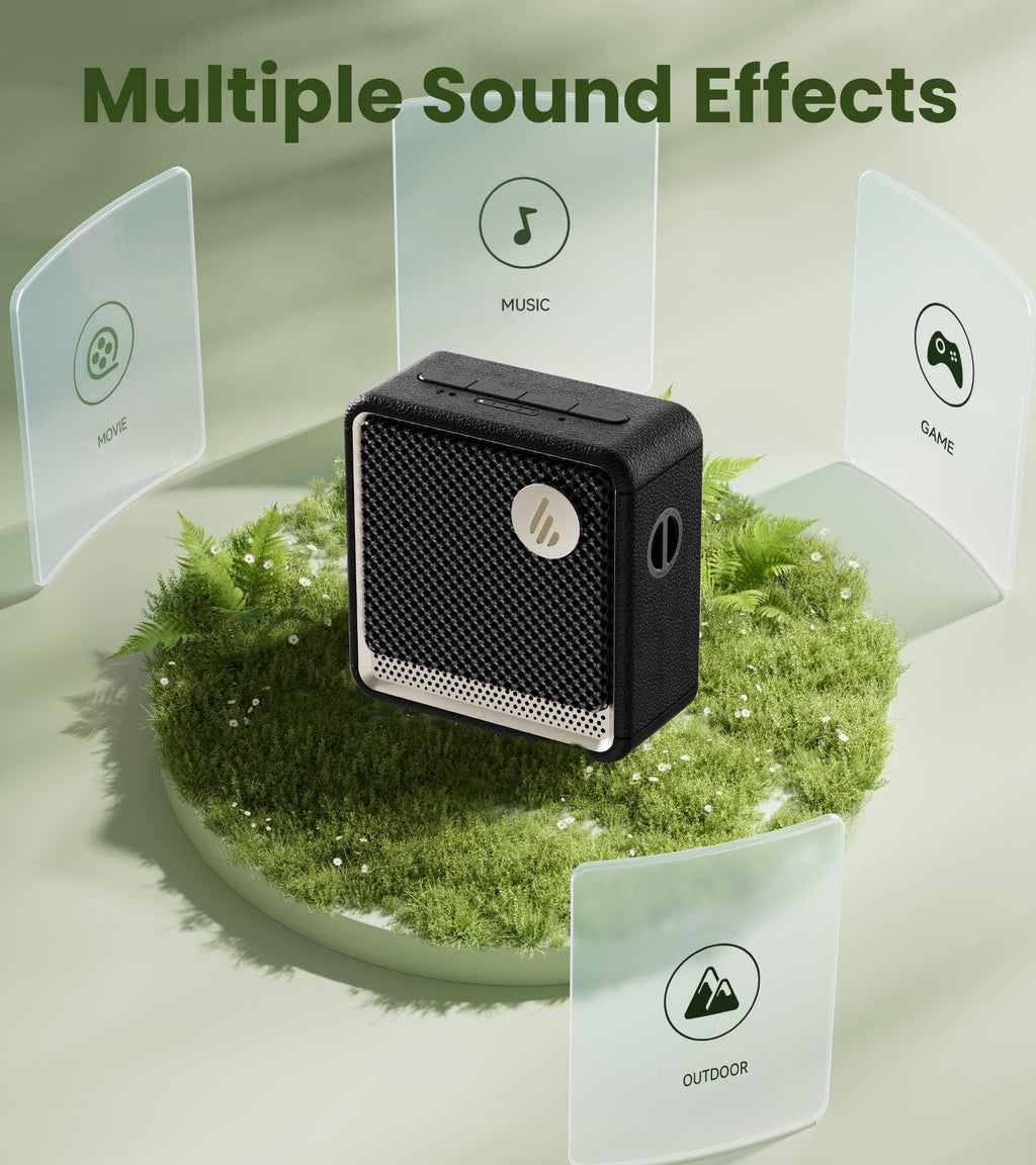 Portable Bluetooth Speaker IP67 Black W9882