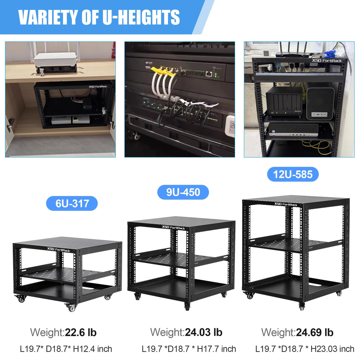 6U Open Frame Rack C11864