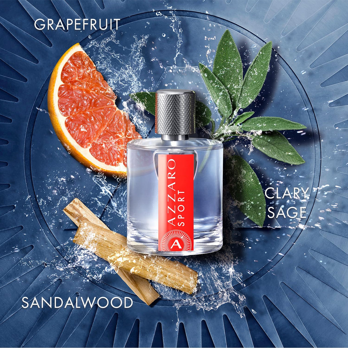 Eau de Toilette Citrus Aromatic Woody Fragrance 3.4 Fl Oz N604