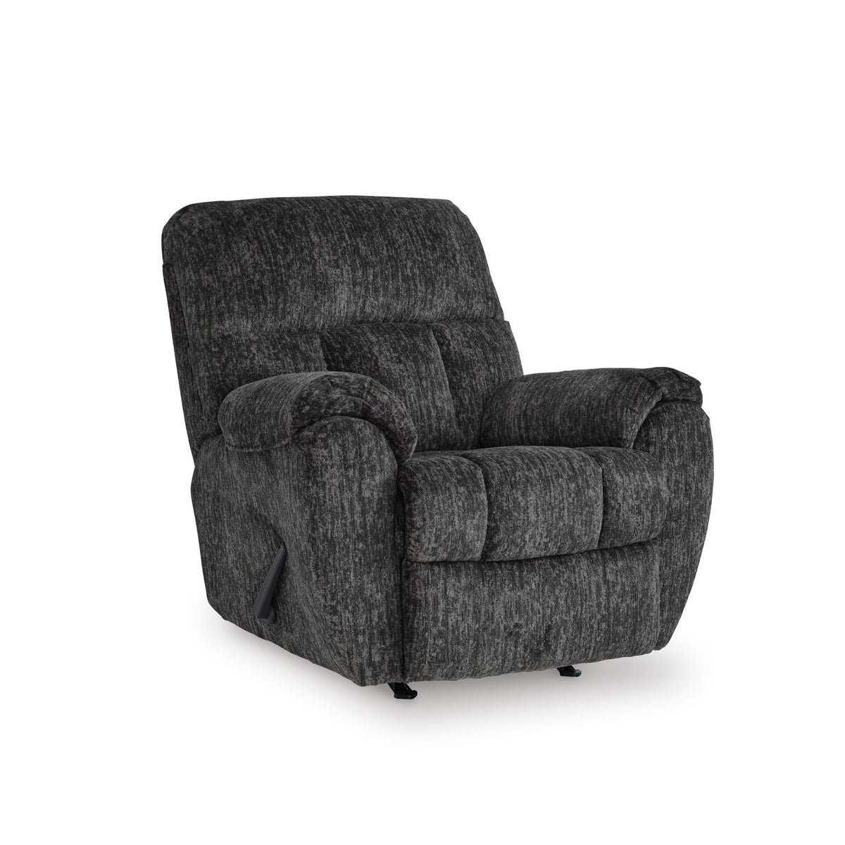 Gray Chenille Rocker Recliner Chair V7311