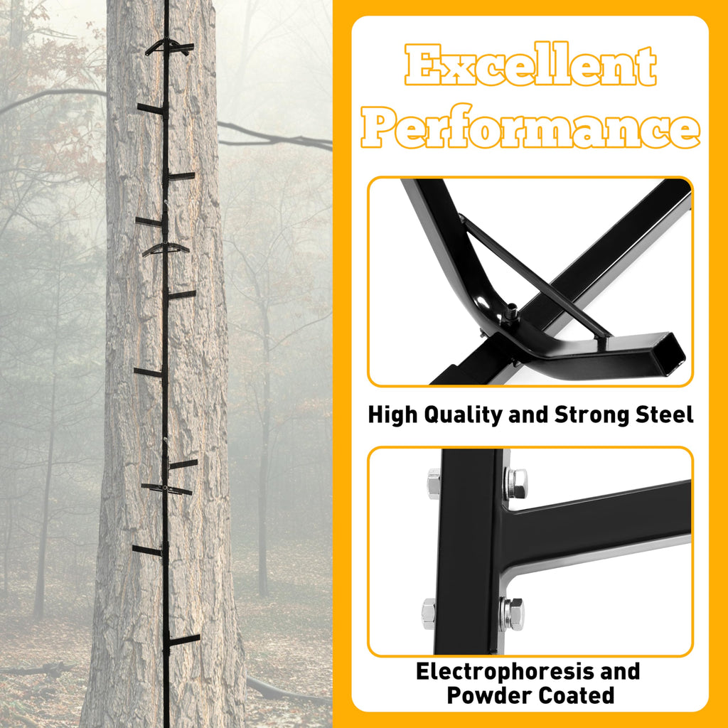 20 ft Steel Climbing Sticks L75609
