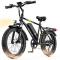 1000W Peak Motor 60+ Miles Fat Tire Electric Bike G9261