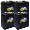 6V Flooded Lead Acid Deep Cycle Battery 305Ah 4 Pack P656
