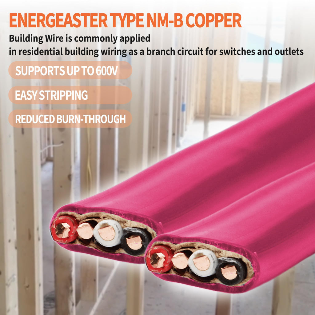 10/3 NM-B Copper Cable with Ground 50FT F6637