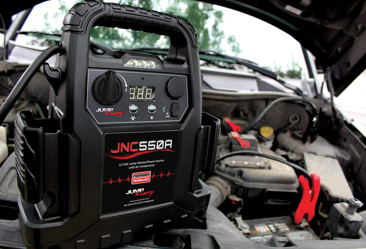 1100 Peak Amp Jump Starter with Air Compressor Z80922