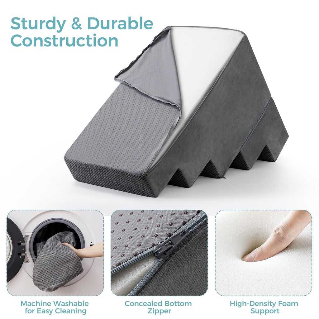 Detachable Non-Slip Grey Dog Stairs I370