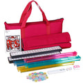 166 Tiles Mahjong Tile Set with Racks and Carrying Bag S95685