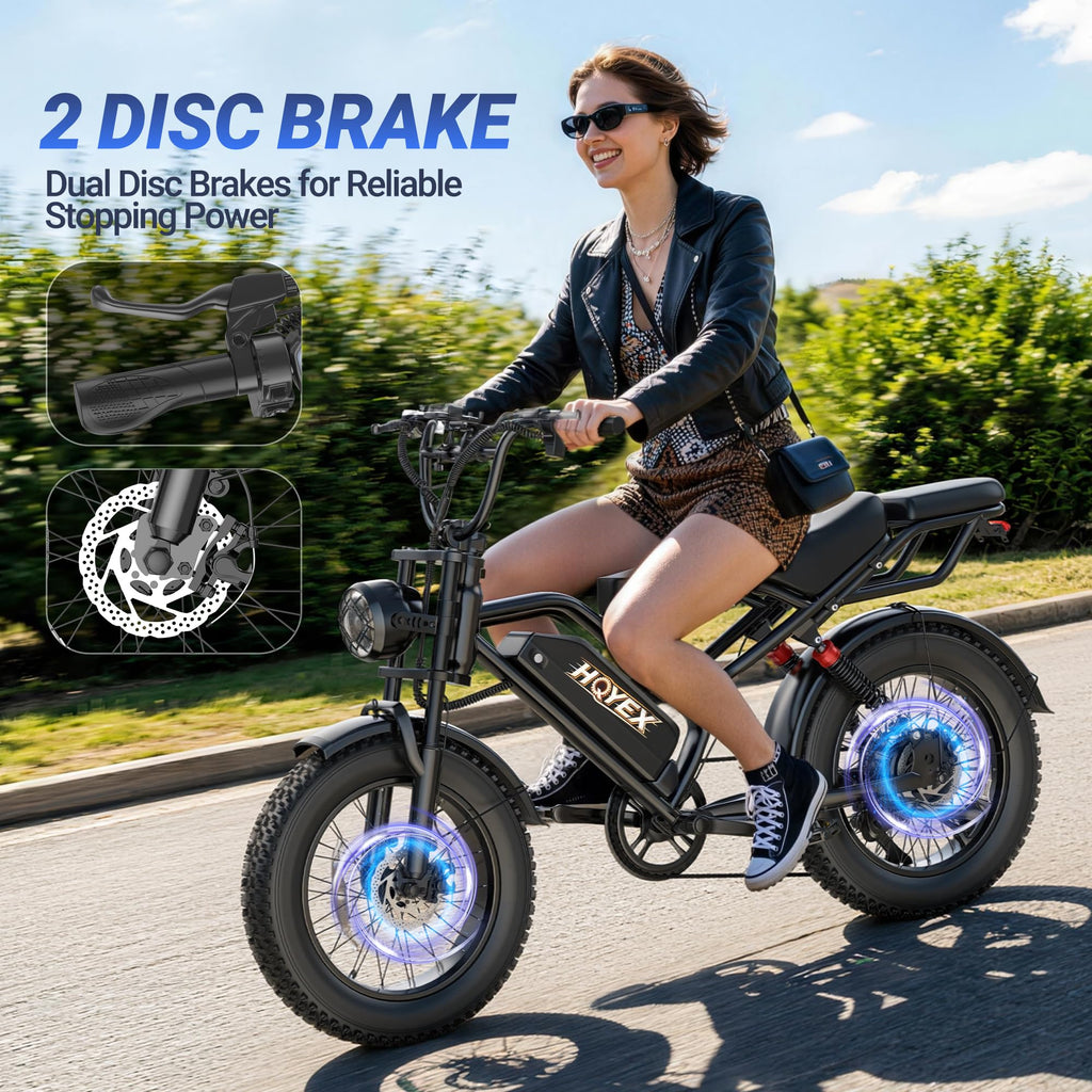 1500W 20" Fat Tire Electric Bike with 48V 20Ah Battery K34202