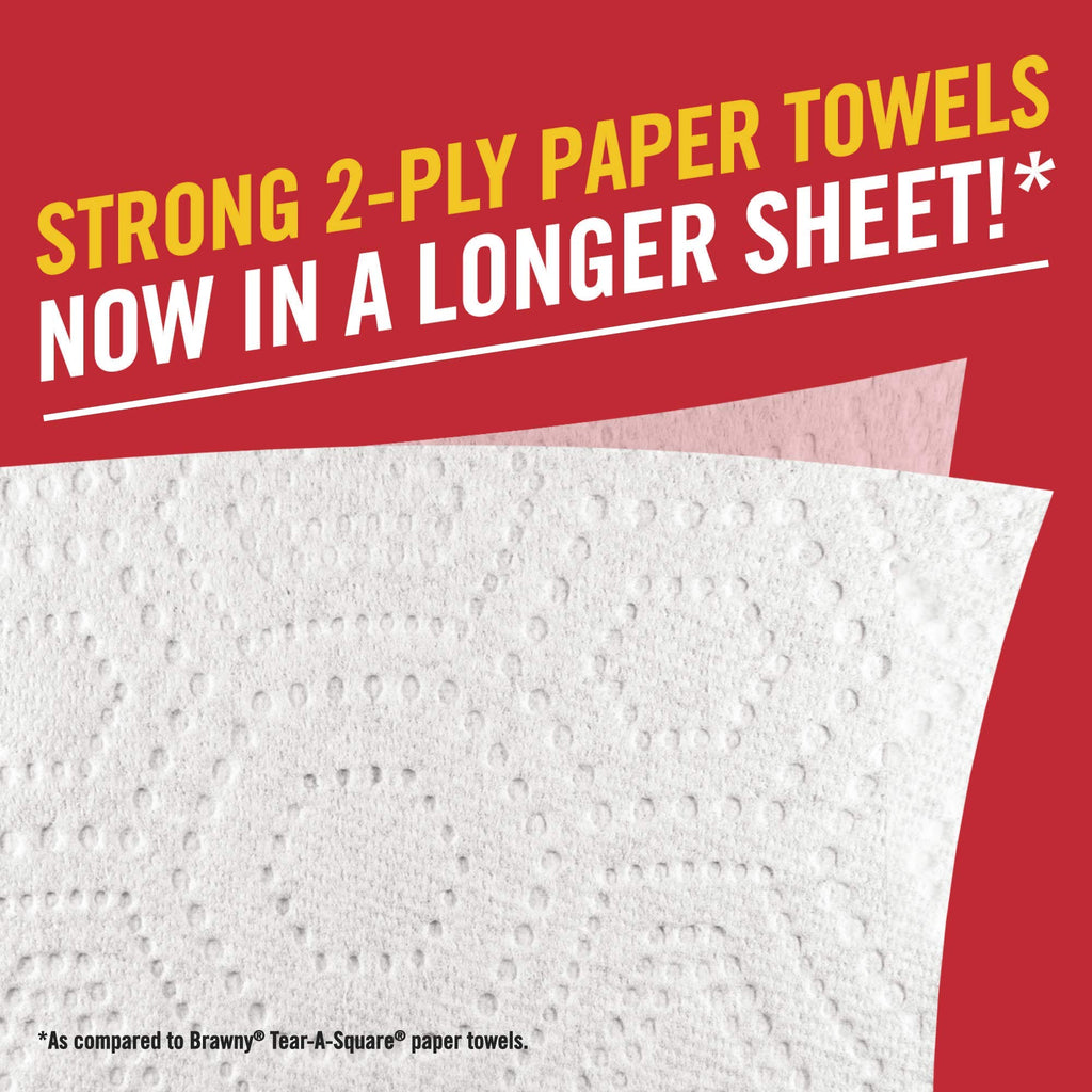 Paper Towels, 8 Triple Rolls, 3 Sheet Size Options Z714161