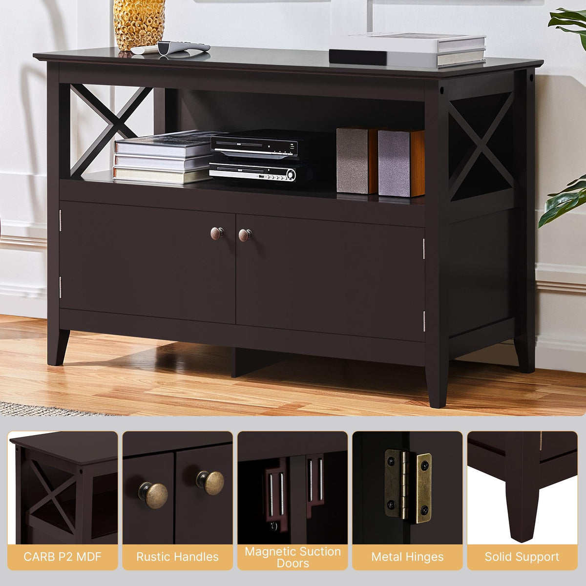 42in TV Stand with Storage G9272