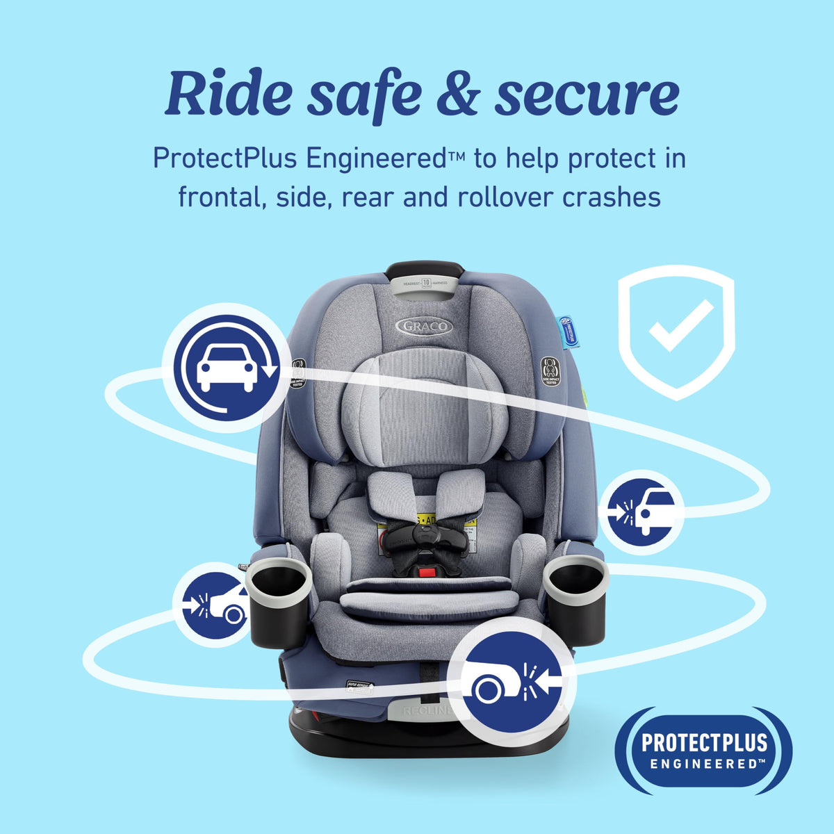 4-in-1 Convertible Car Seat B55291