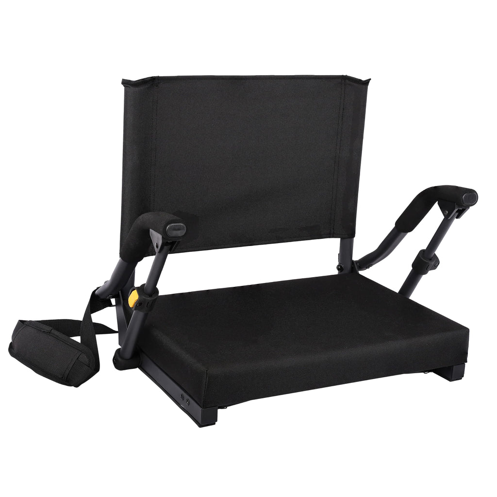 Padded Stadium Seat with Pop-Up Armrests E3542