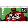 Paper Towels, 8 Triple Rolls, 3 Sheet Size Options Z714161