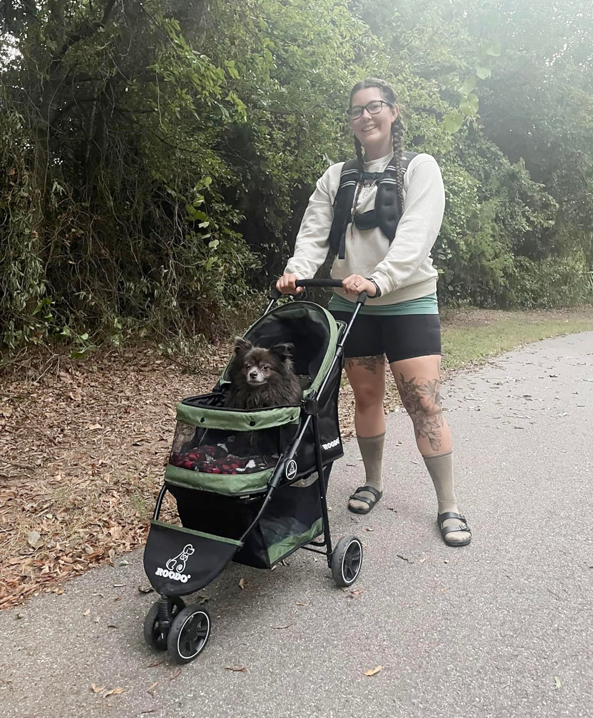3 Wheel Foldable Pet Stroller S47704