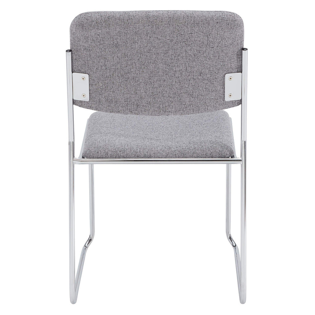 Fabric Padded Stack Chair E617
